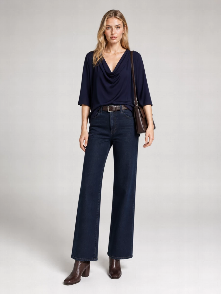 Mother Denim Mid-Rise Straight-Leg Ankle Jeans