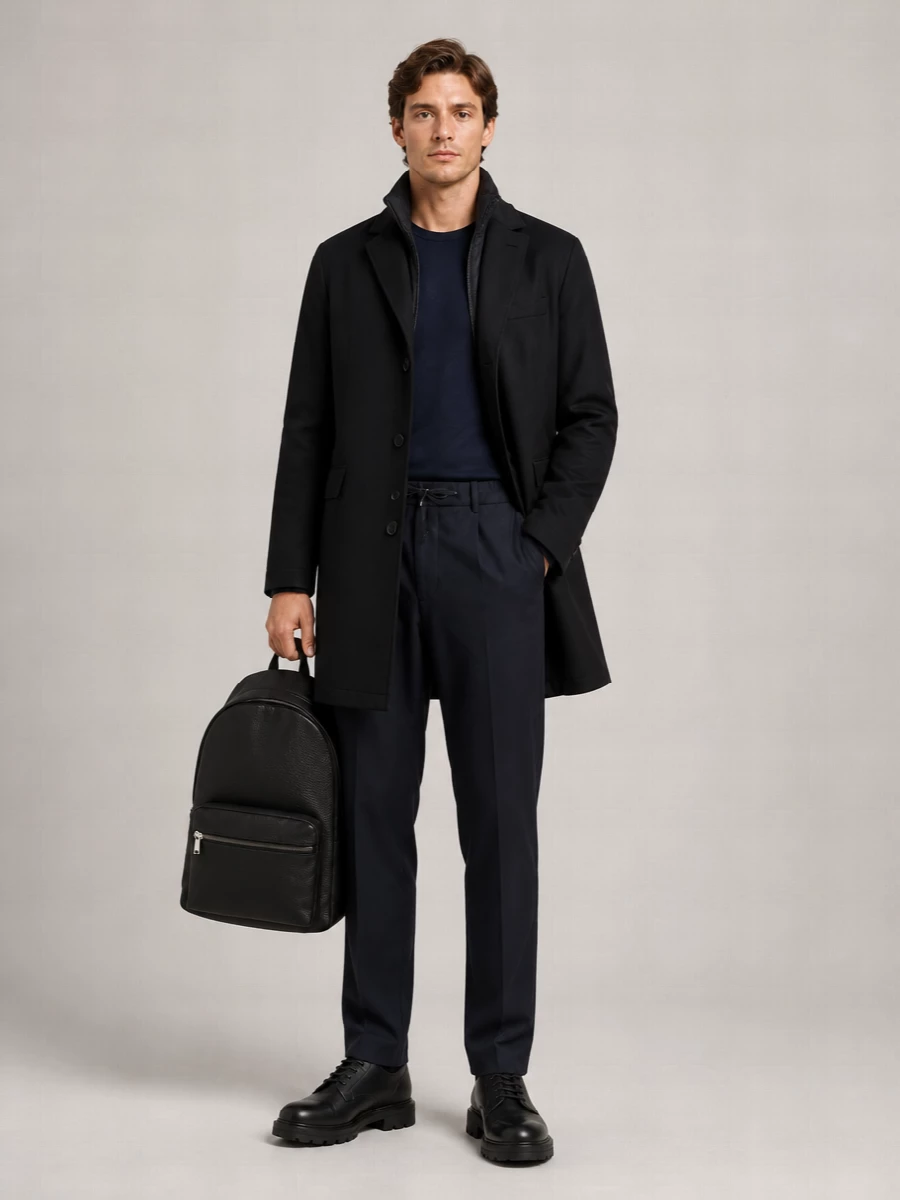 Herno Single Breasted Coat