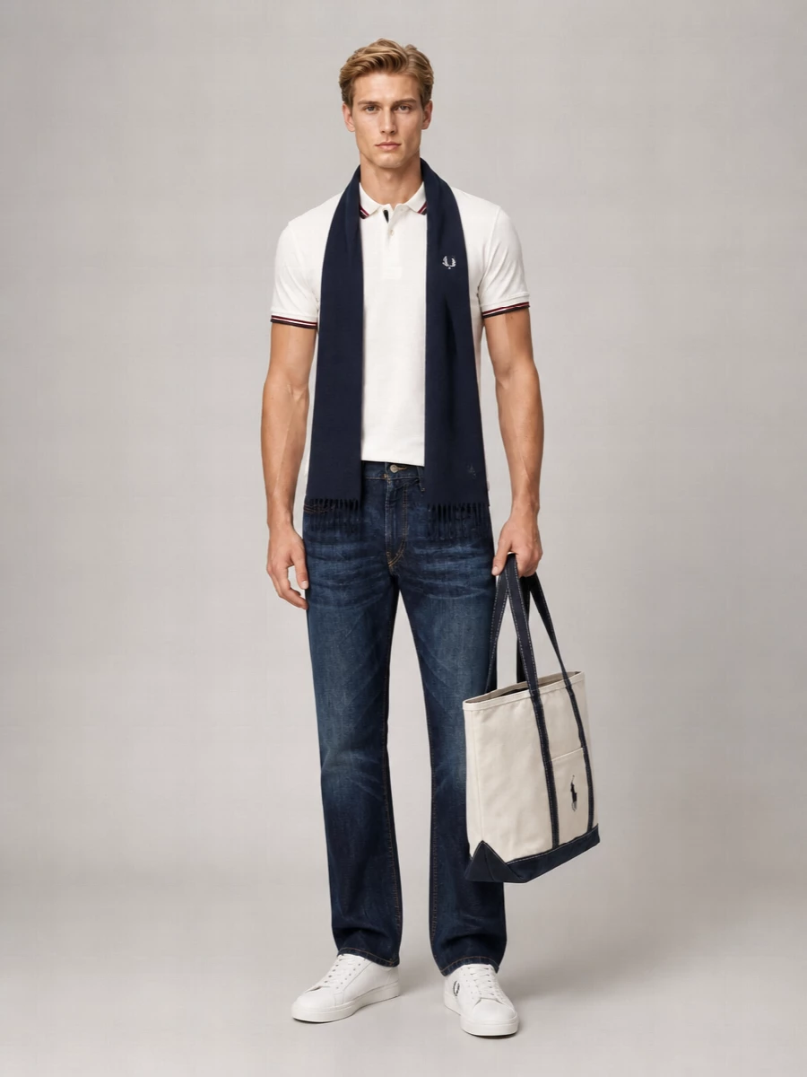 Fred Perry Cotton Piqué Polo Shirt