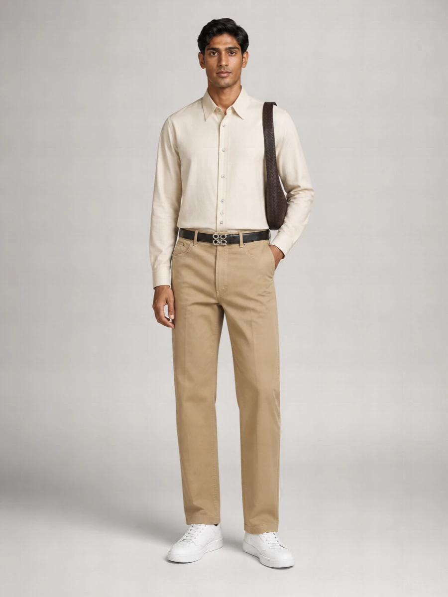 Celine Mid-Rise Straight-Leg Denim Jeans