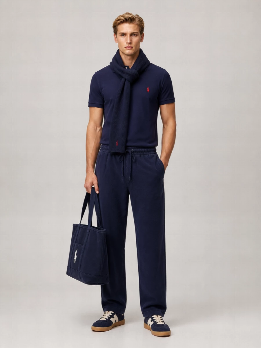 Polo Ralph Lauren Linen Loose Fit Trousers