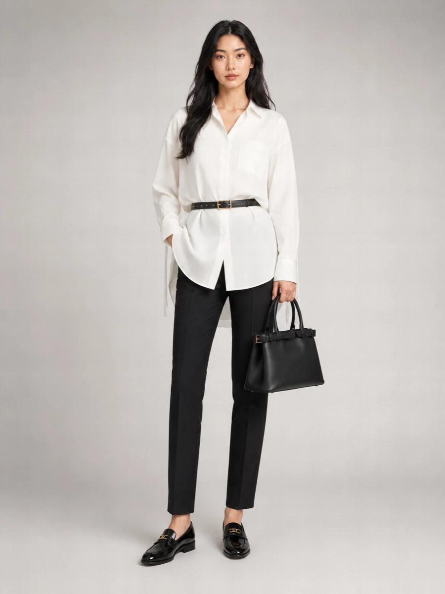 Moschino Virgin Wool Tailored Trousers