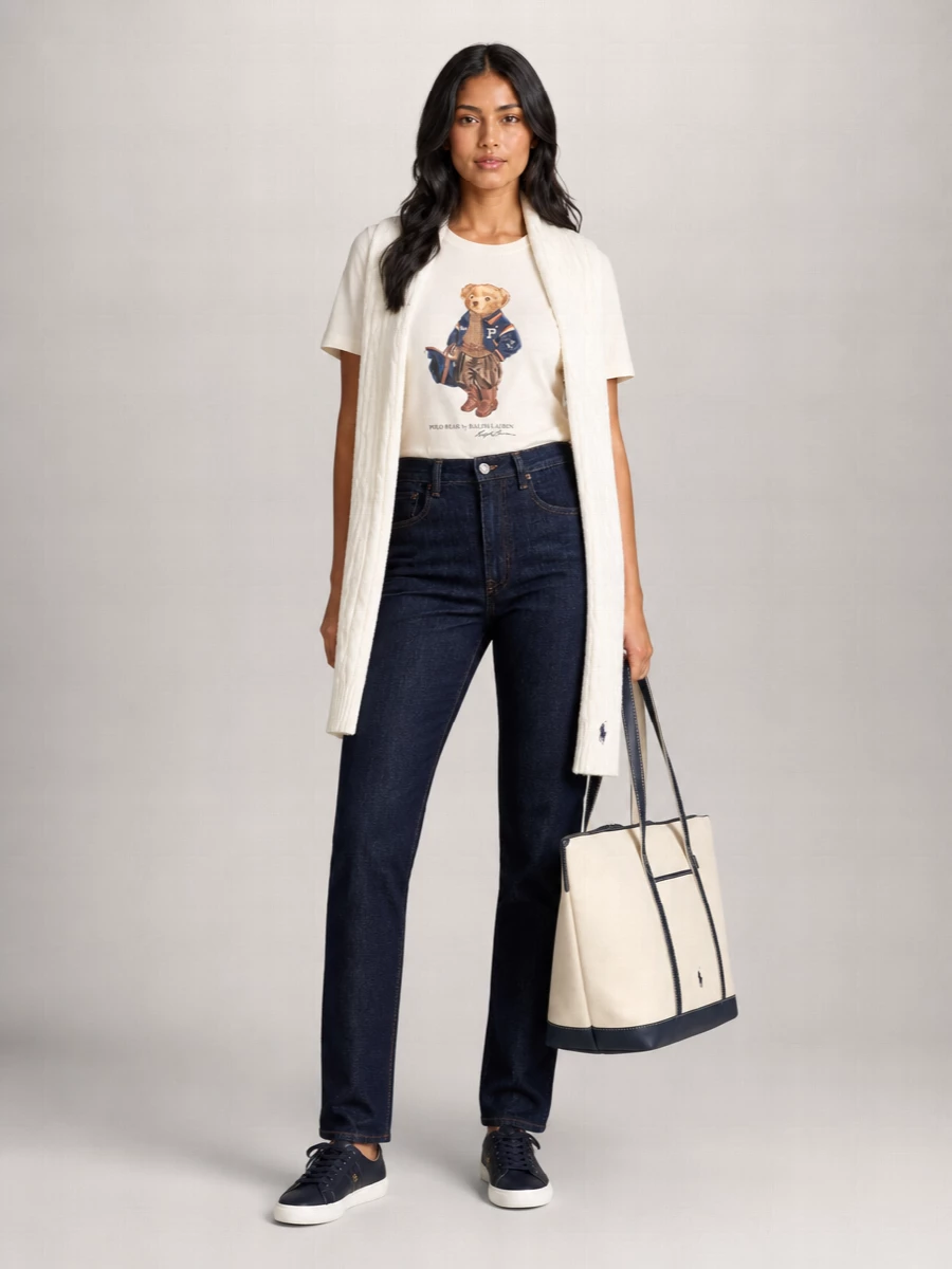 Polo Ralph Lauren Canvas Shoulder Bag
