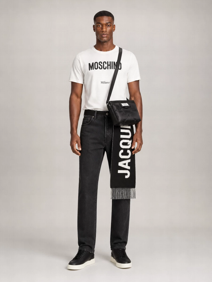 Moschino Cotton Logo T-Shirt