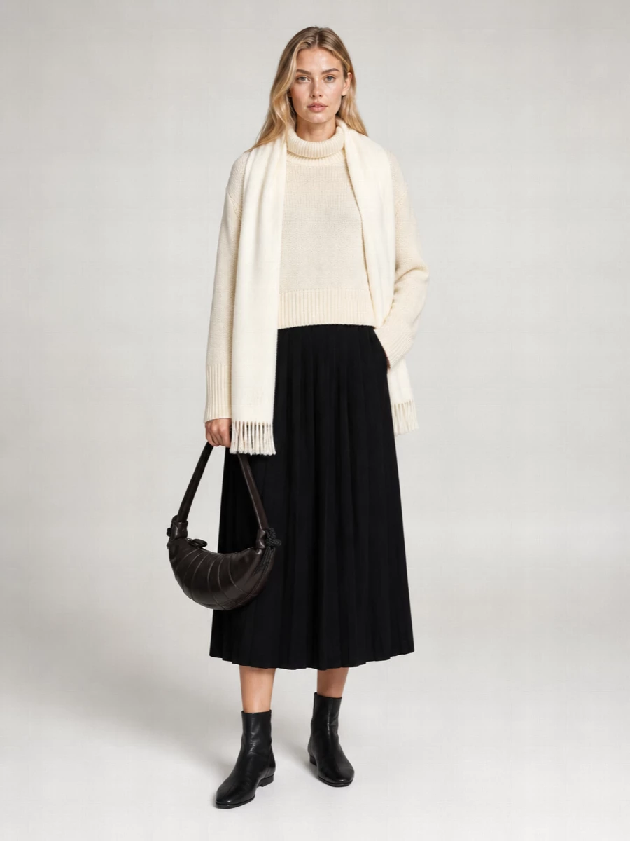 Lisa Yang cashmere high neck sweatshirt