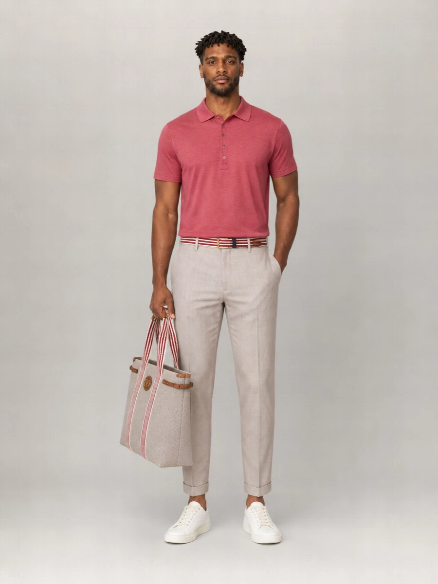 Paul Smith Linen Polo Shirt