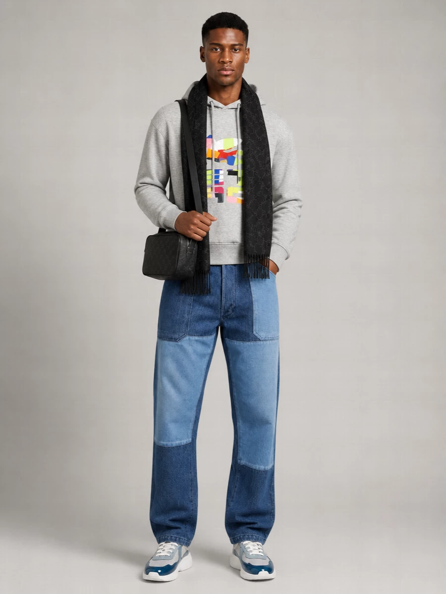 Etro Patchwork Hoodie