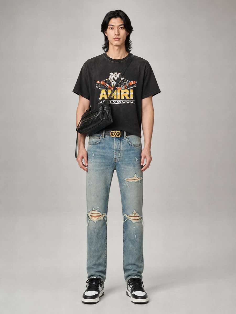 Amiri Logo Print T-Shirt