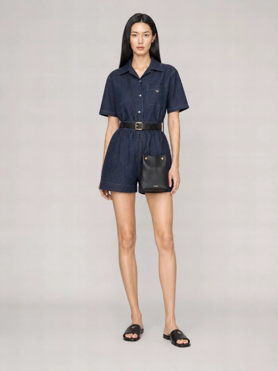 Prada Chambray Jumpsuit