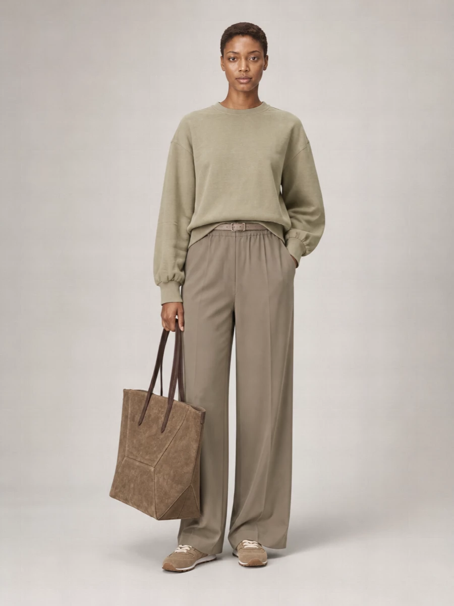 Brunello Cucinelli Cotton And Linen Sweatshirt