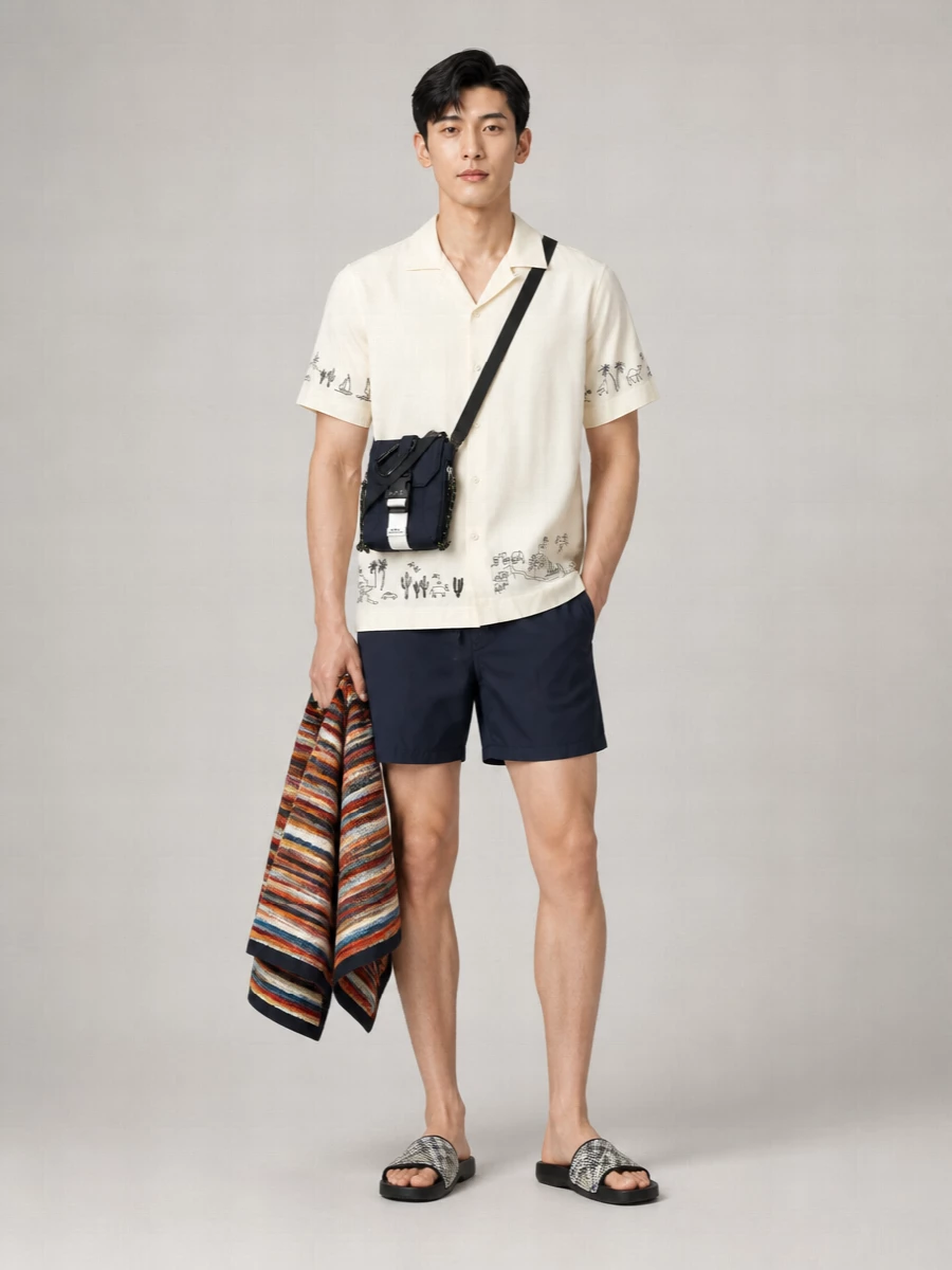 Paul Smith Signature Stripe Swim Shorts