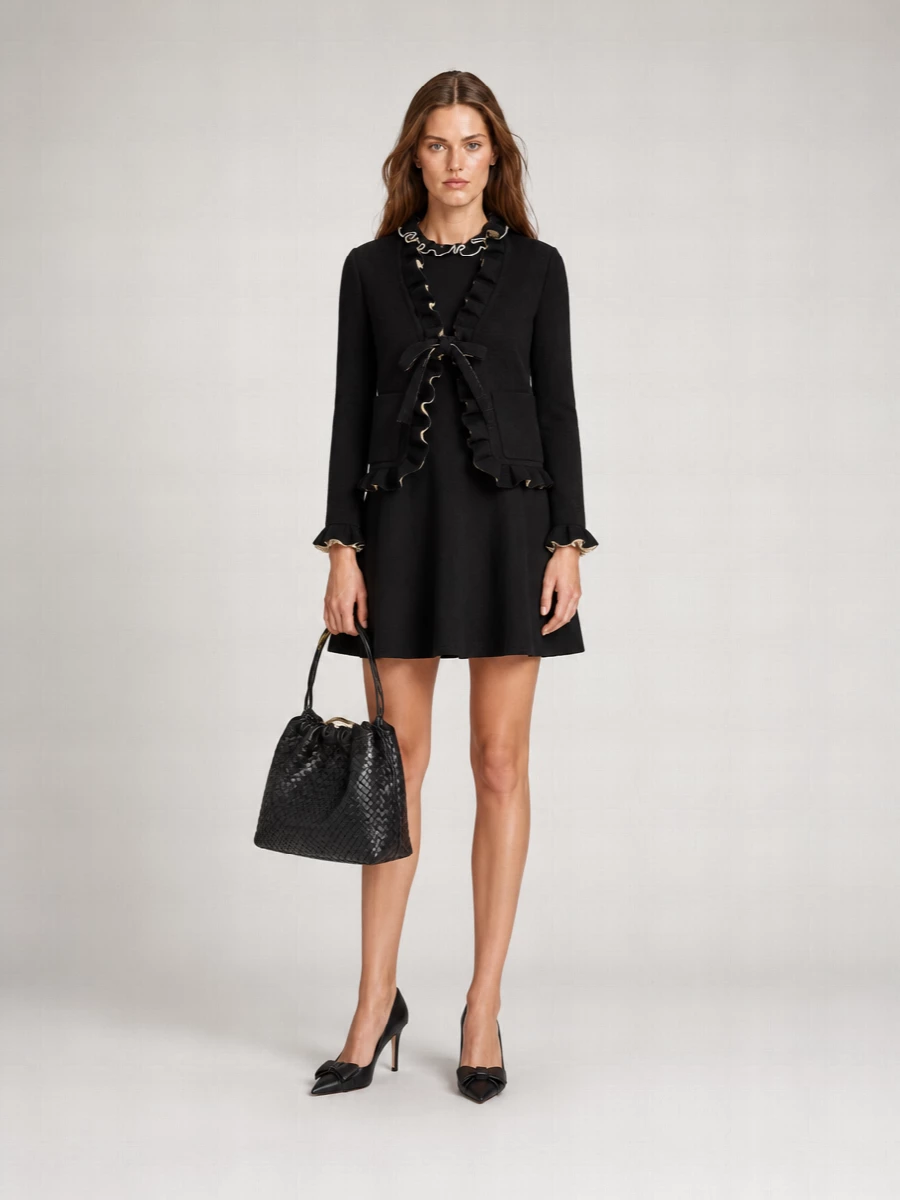 Valentino Garavani Silk Bouclé Blazer
