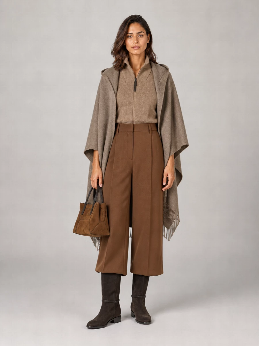Brunello Cucinelli Cashmere High-Neck Zip Short-Sleeve Cardigan