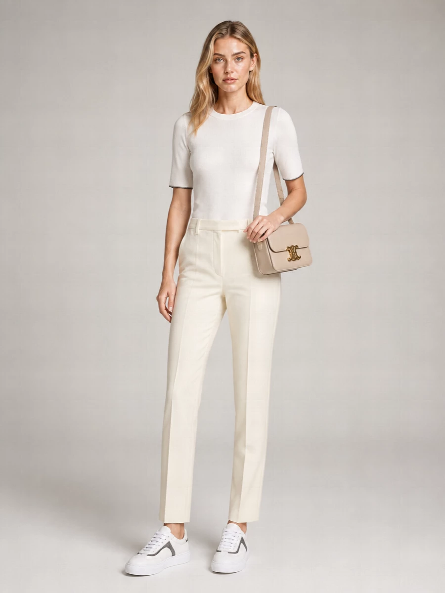 Brunello Cucinelli Cashmere And Silk Knit Top