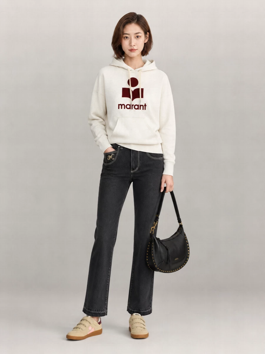 Isabel Marant Leather Low-Top Sneakers