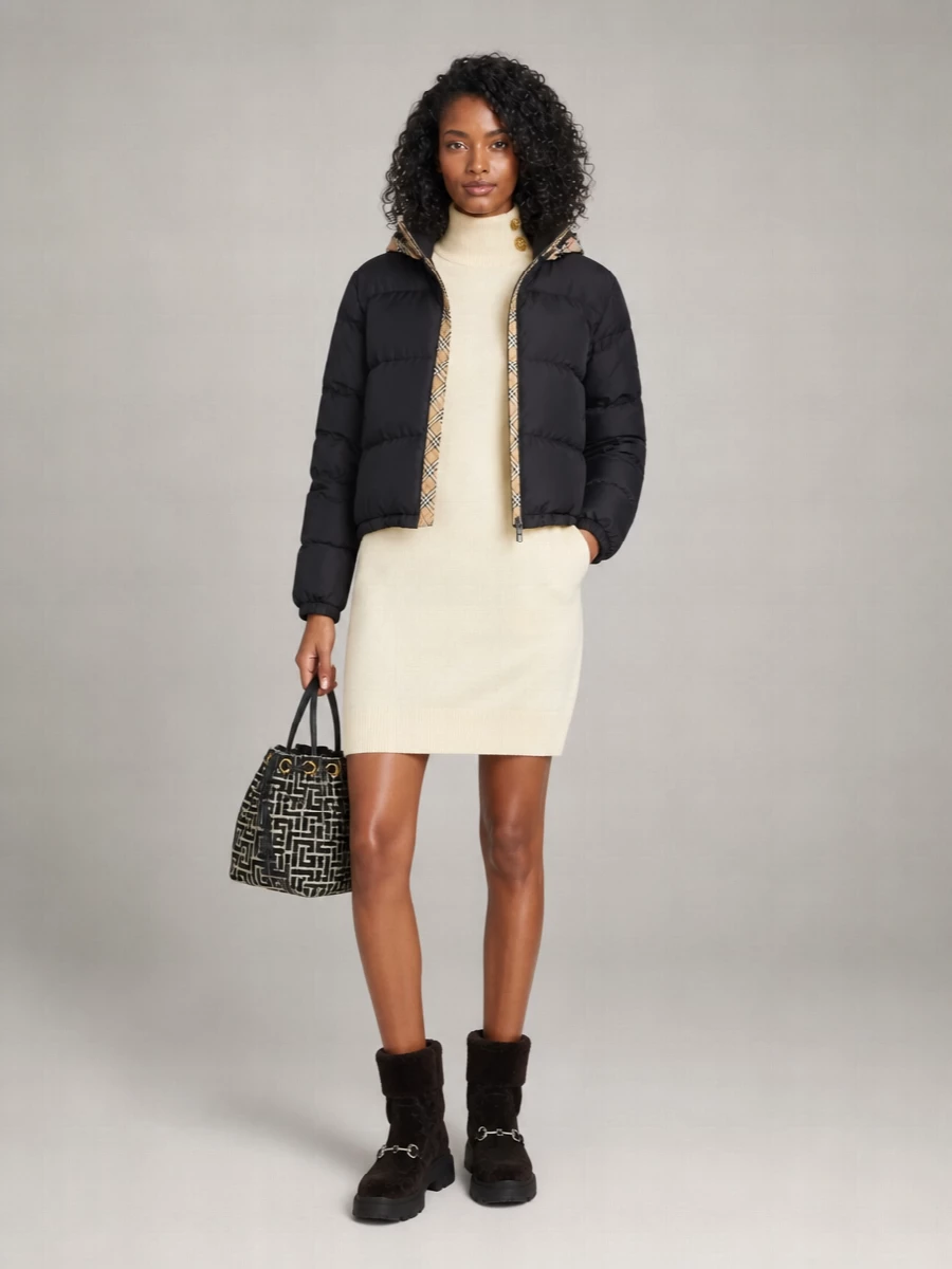 Balmain Pulse Mini Jacquard Bucket Bag