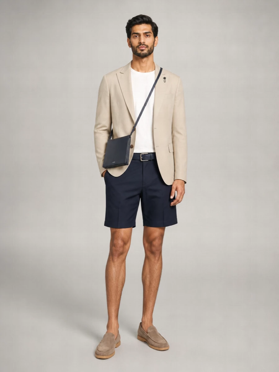 Lardini Cotton Bermuda Shorts