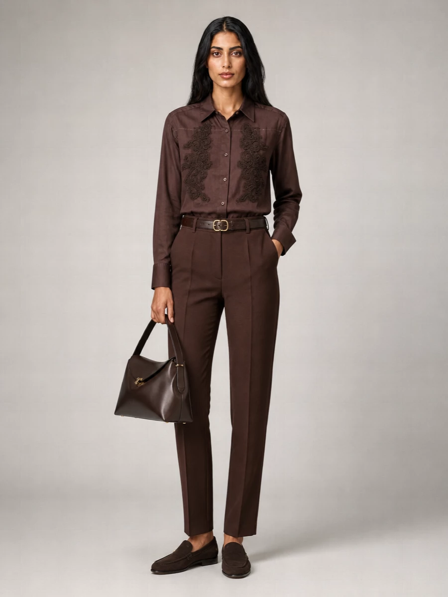 Ermanno Firenze Straight Trousers