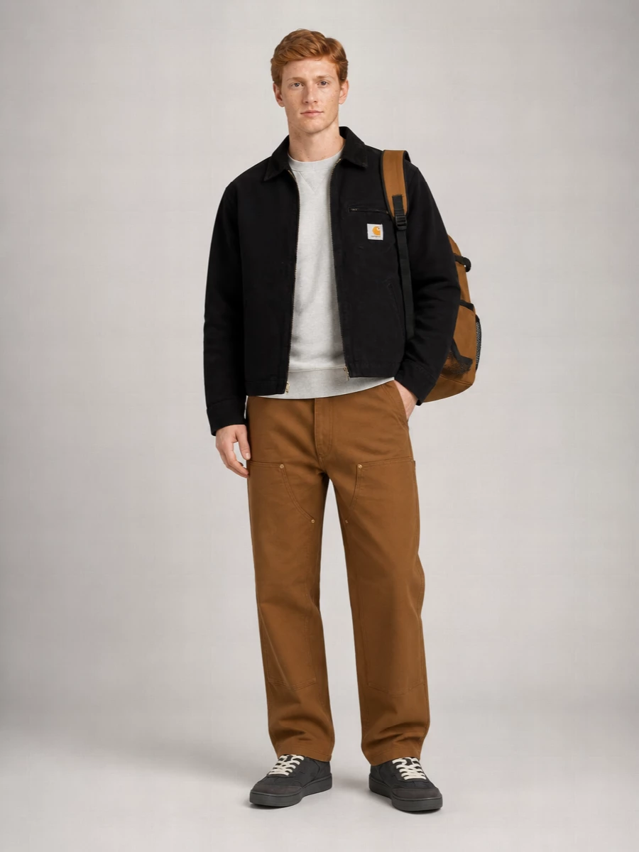 Carhartt Wip Cotton Canvas Detroit Jacket