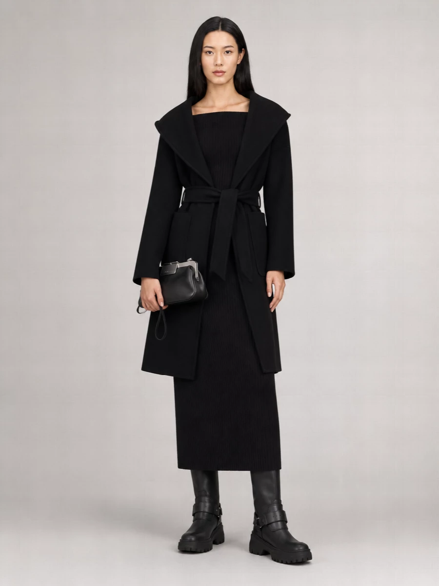 Max Mara Camel Single Breasted Coat