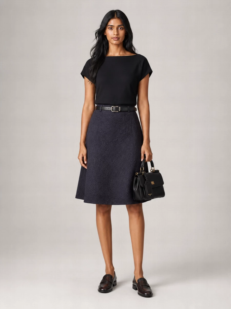 Dries Van Noten Husosy Long Skirt