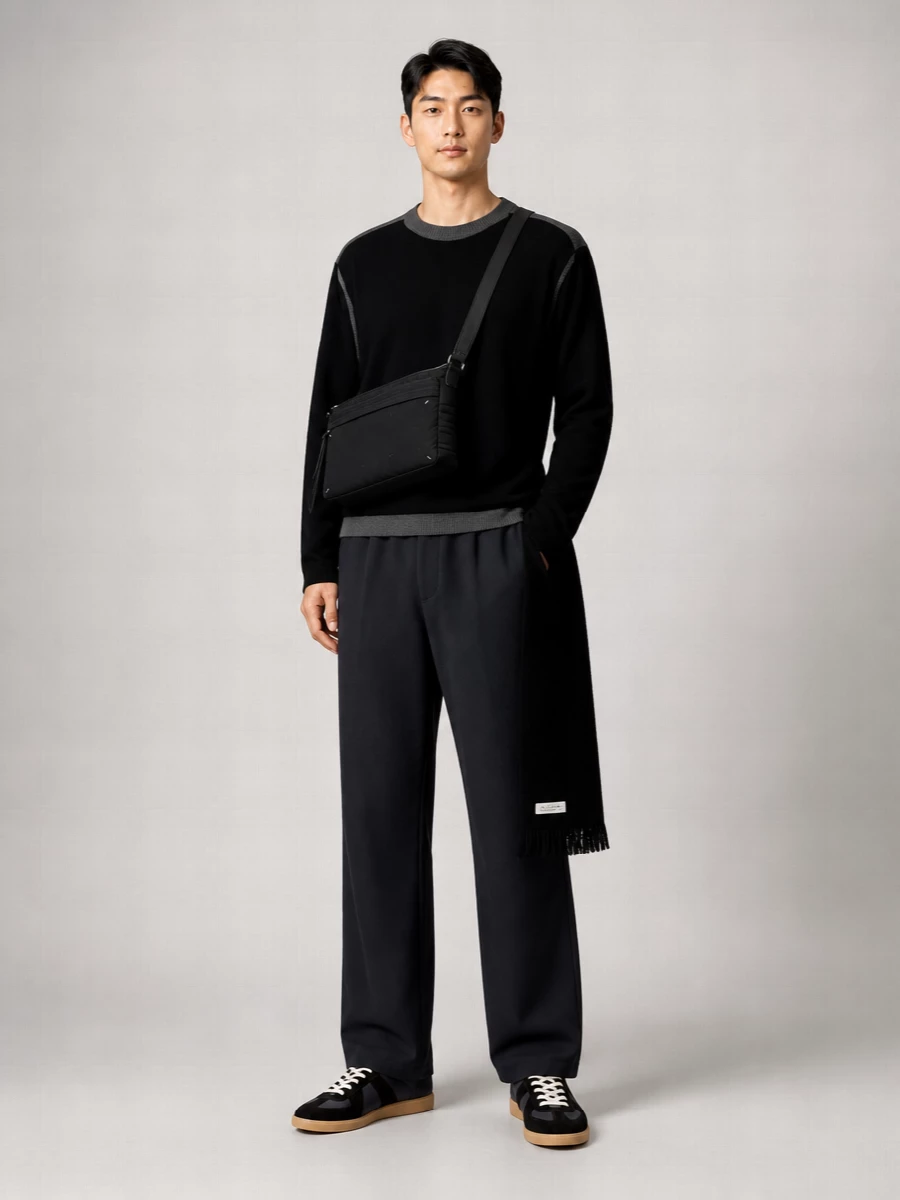 Mm6 Maison Margiela Straight-Leg Trousers