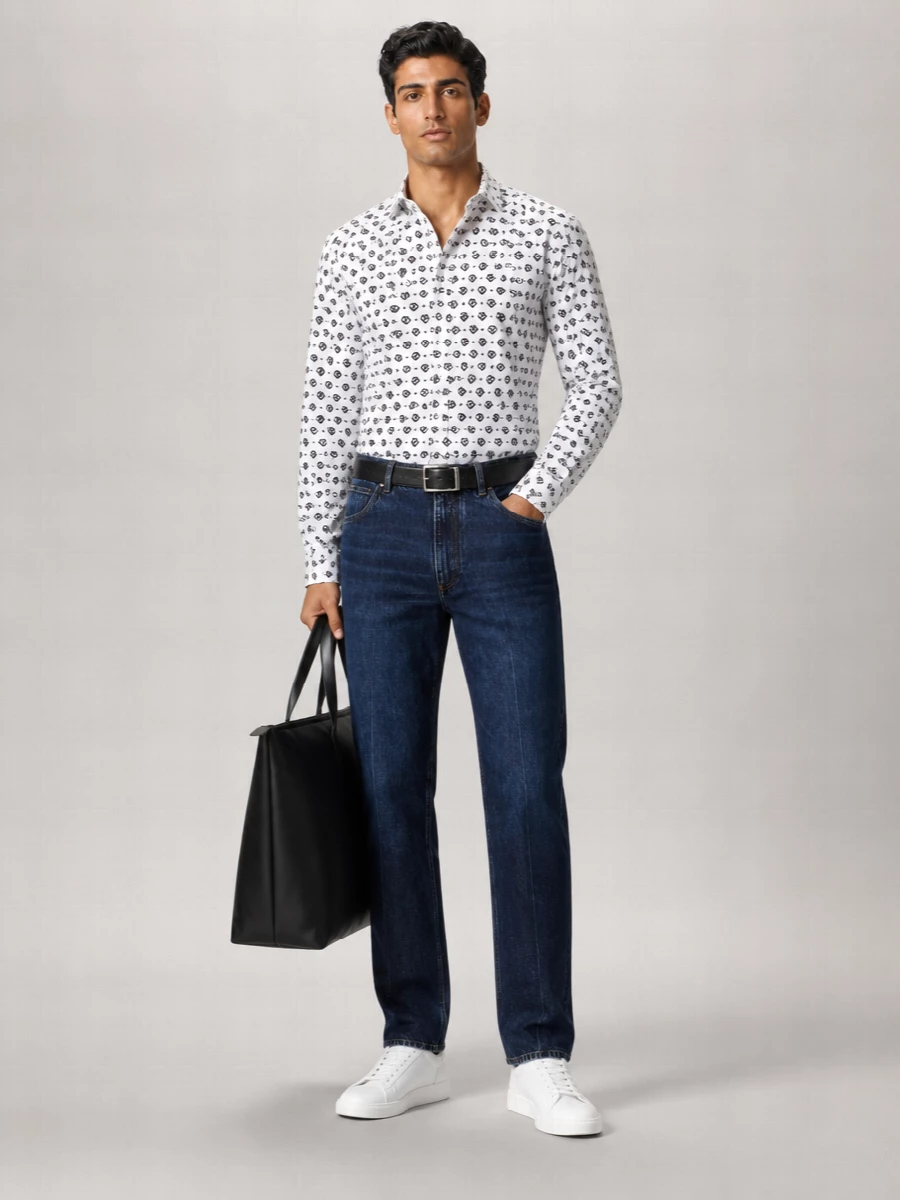 Dolce&Gabbana Cotton Pattern Shirt