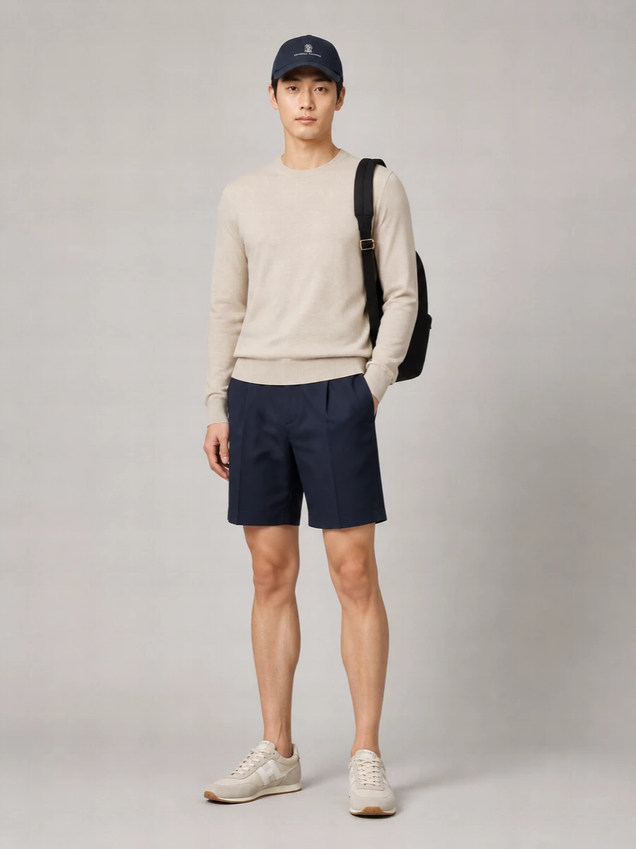 Brunello Cucinelli Leather Baseball Cap