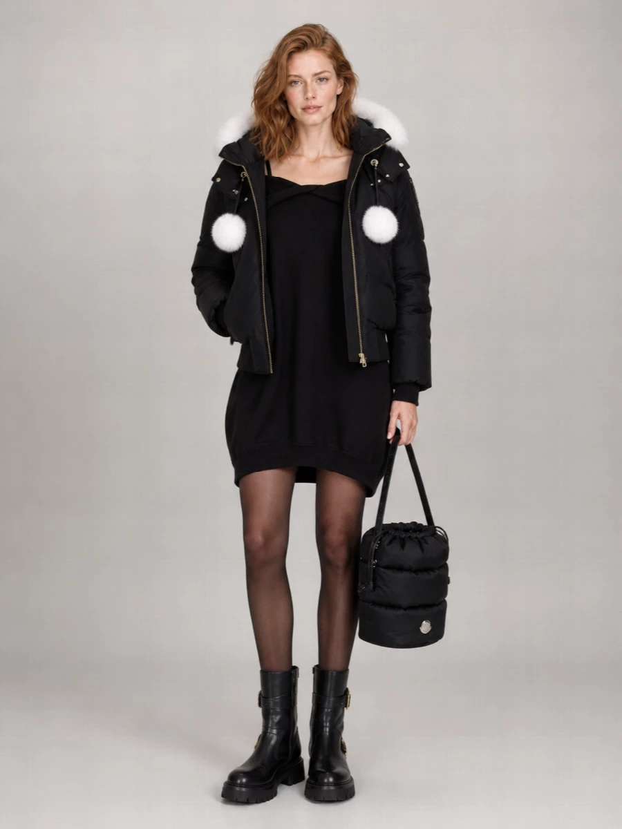 Moose Knuckles Down Bomber Jacket