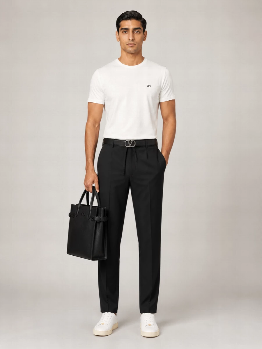 Valentino Cotton Logo-Print T-Shirt