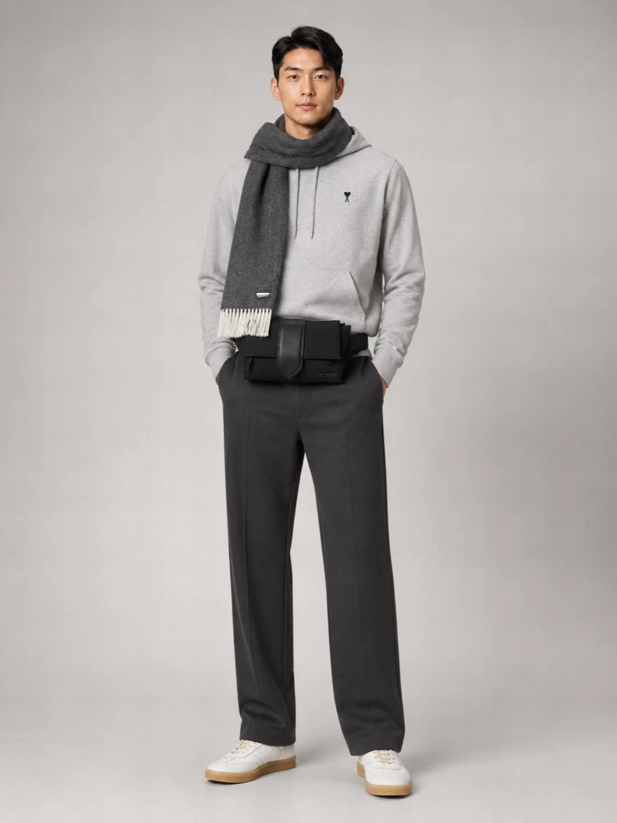 Ami Paris Regular-Fit Jogging Trousers