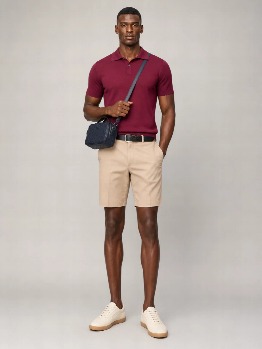 Zegna Knit Polo Shirt