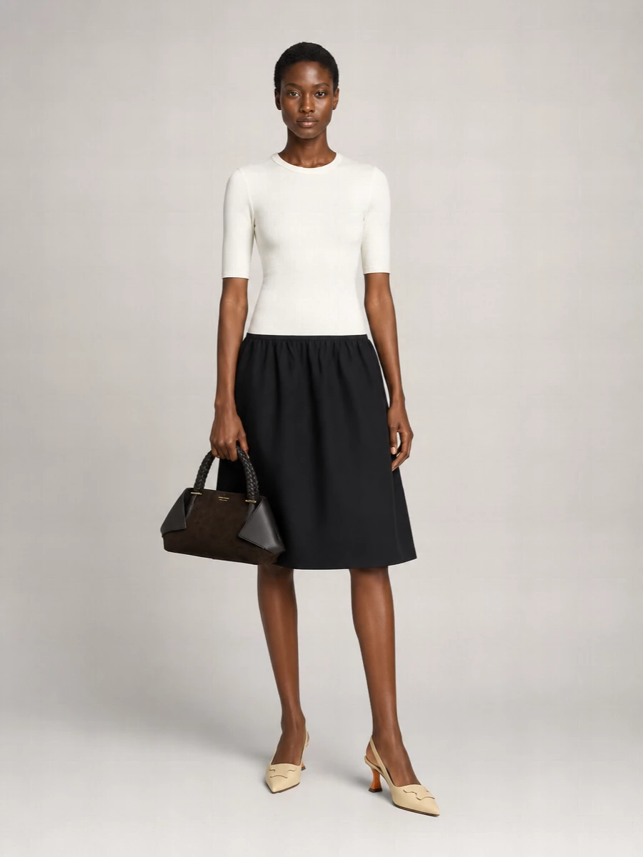 Santoni Leather Slingback Mules