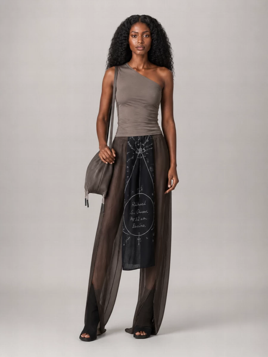 Rick Owens Leather Flat Boots