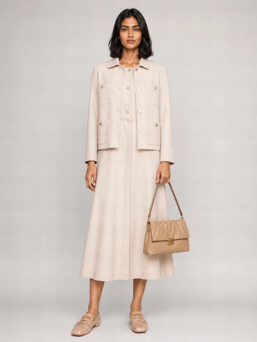 S Max Mara Jersey Fitted Jacket