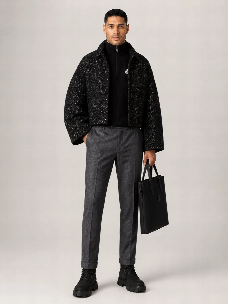 Moncler quilted cropped cape