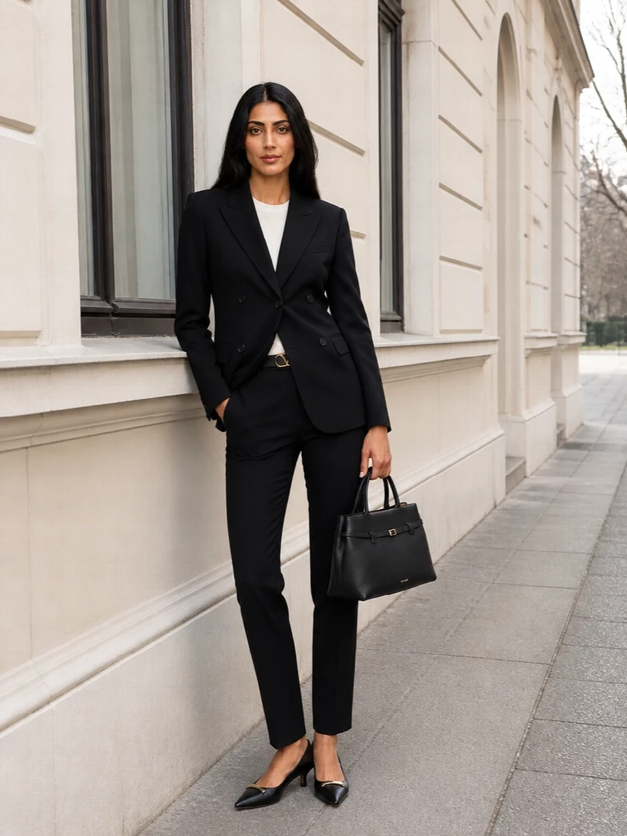Tagliatore blazer tom ford black tailored trousers