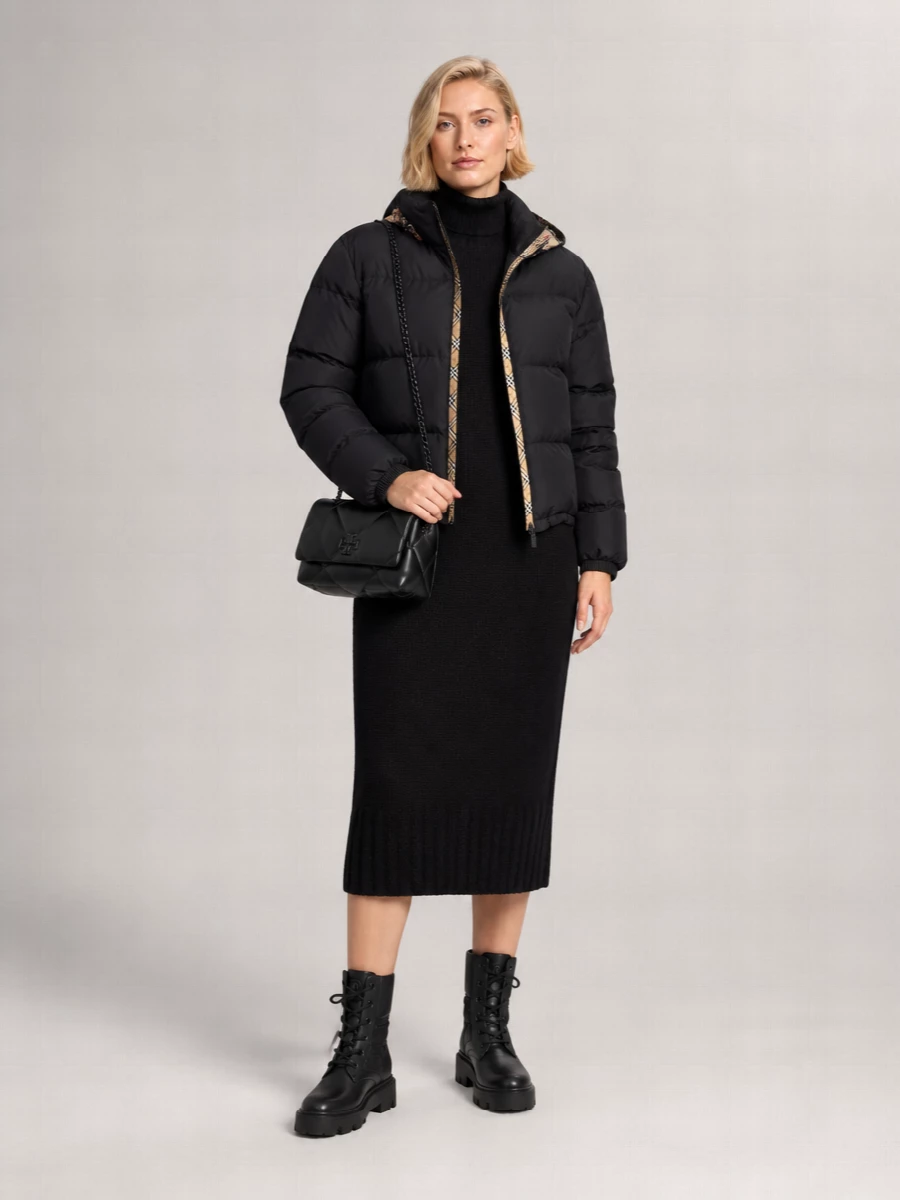 Tory Burch Kira Small Leather Quilted Shoulder Bag