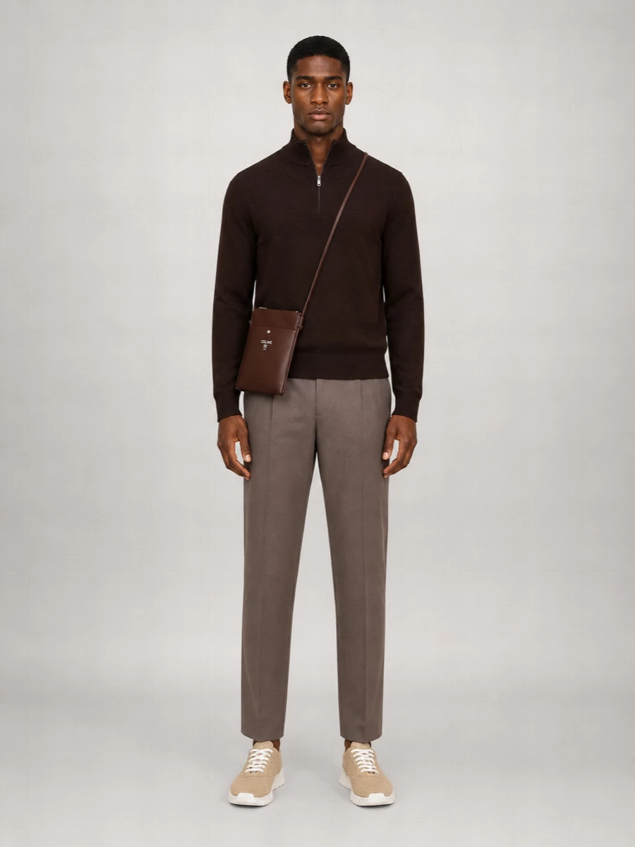 Kiton Cotton Low-Top Sneakers