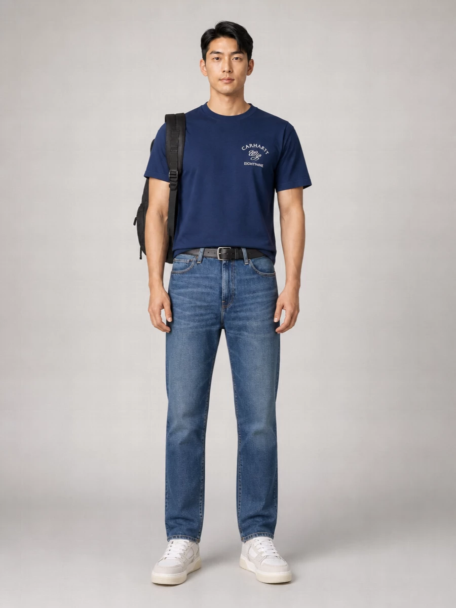 Carhartt Wip Denim Straight-Leg Trousers