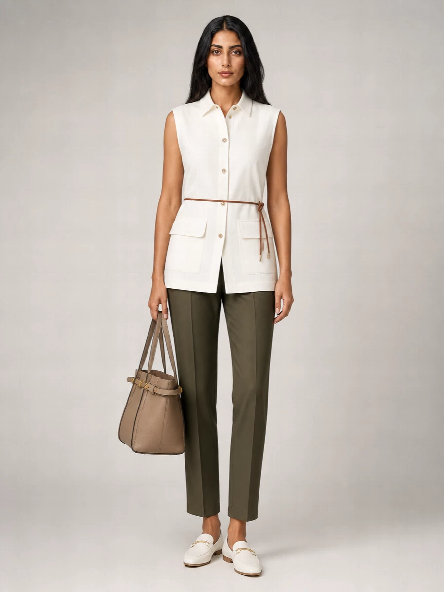 Herno Virgin Wool Tailored Trousers