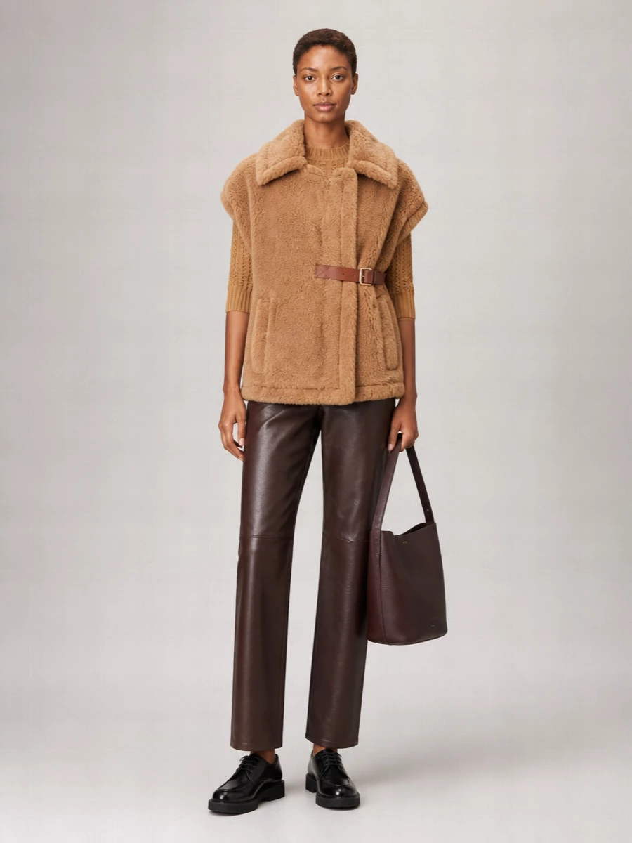 Max Mara Camel Hair Silk Jacket