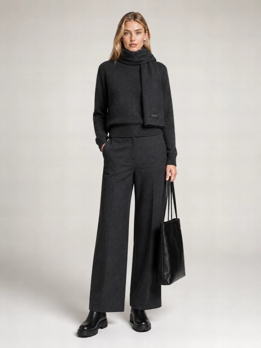 Gianvito Rossi Leather Ribbed Chelsea Boots