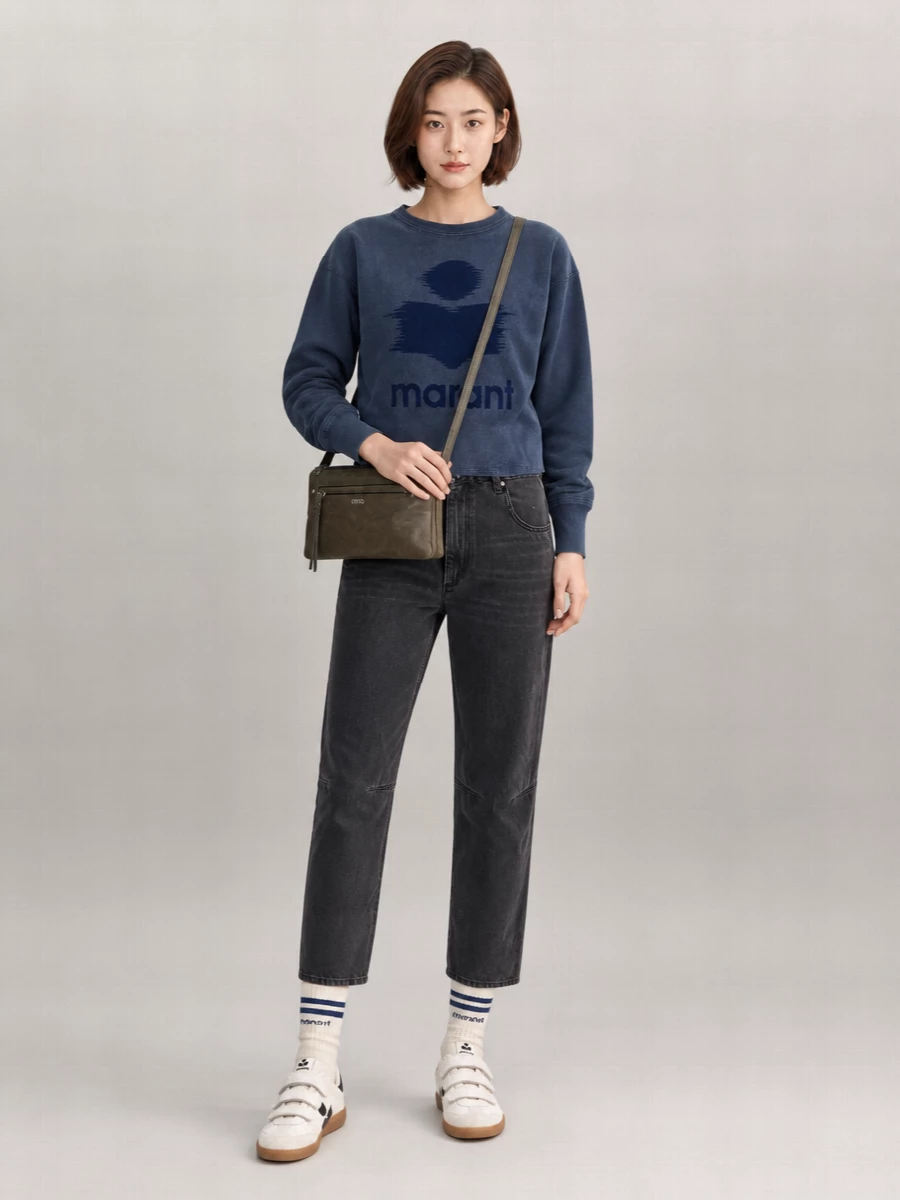 Isabel Marant Perforated Suede Low-Top Sneakers