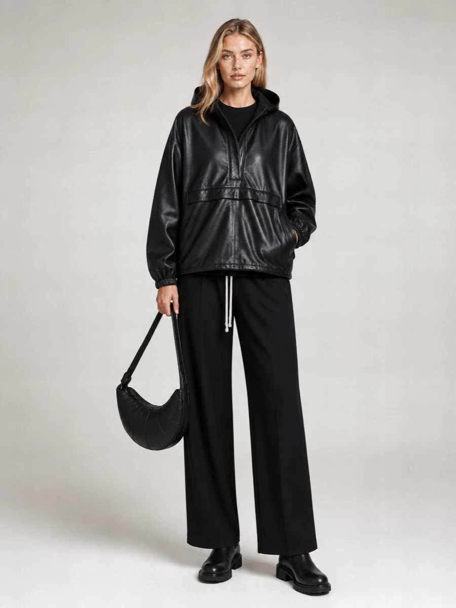 Rick Owens Leather Beatle Boots