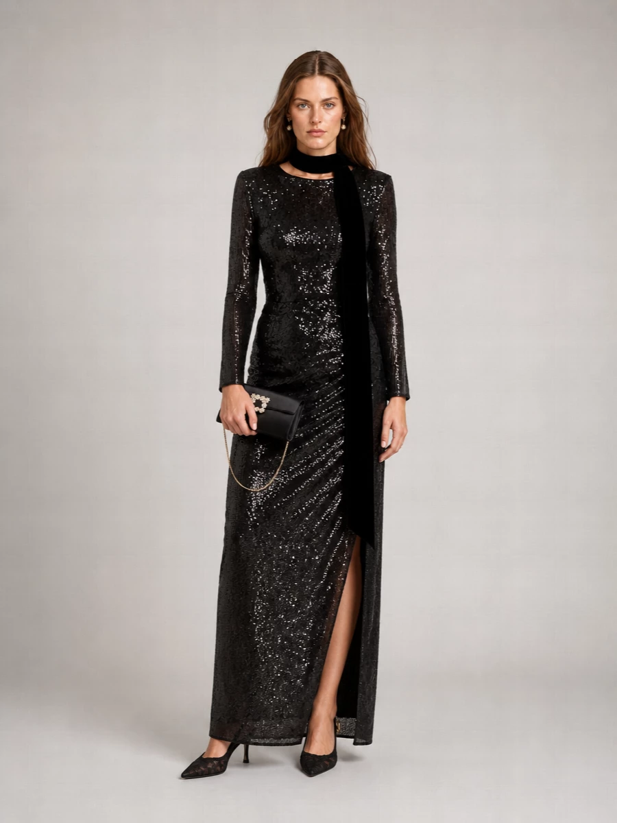 Elisabetta Franchi knee-length gown