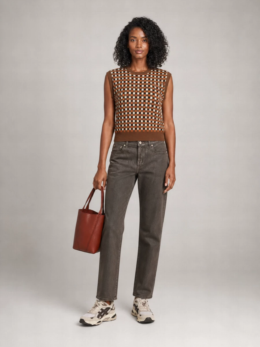 Chloé Chloé Spin Small Leather Bucket Bag