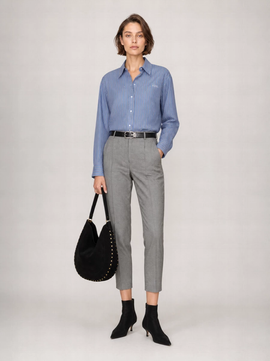 Isabel Marant Oskan Moon Suede Shoulder Bag