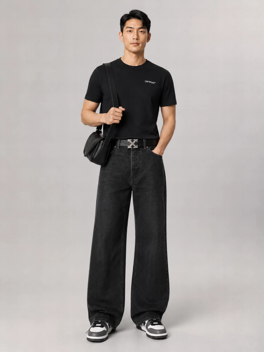 Off-White Small Bookish Regular-Fit Cotton Short-Sleeve T-Shirt