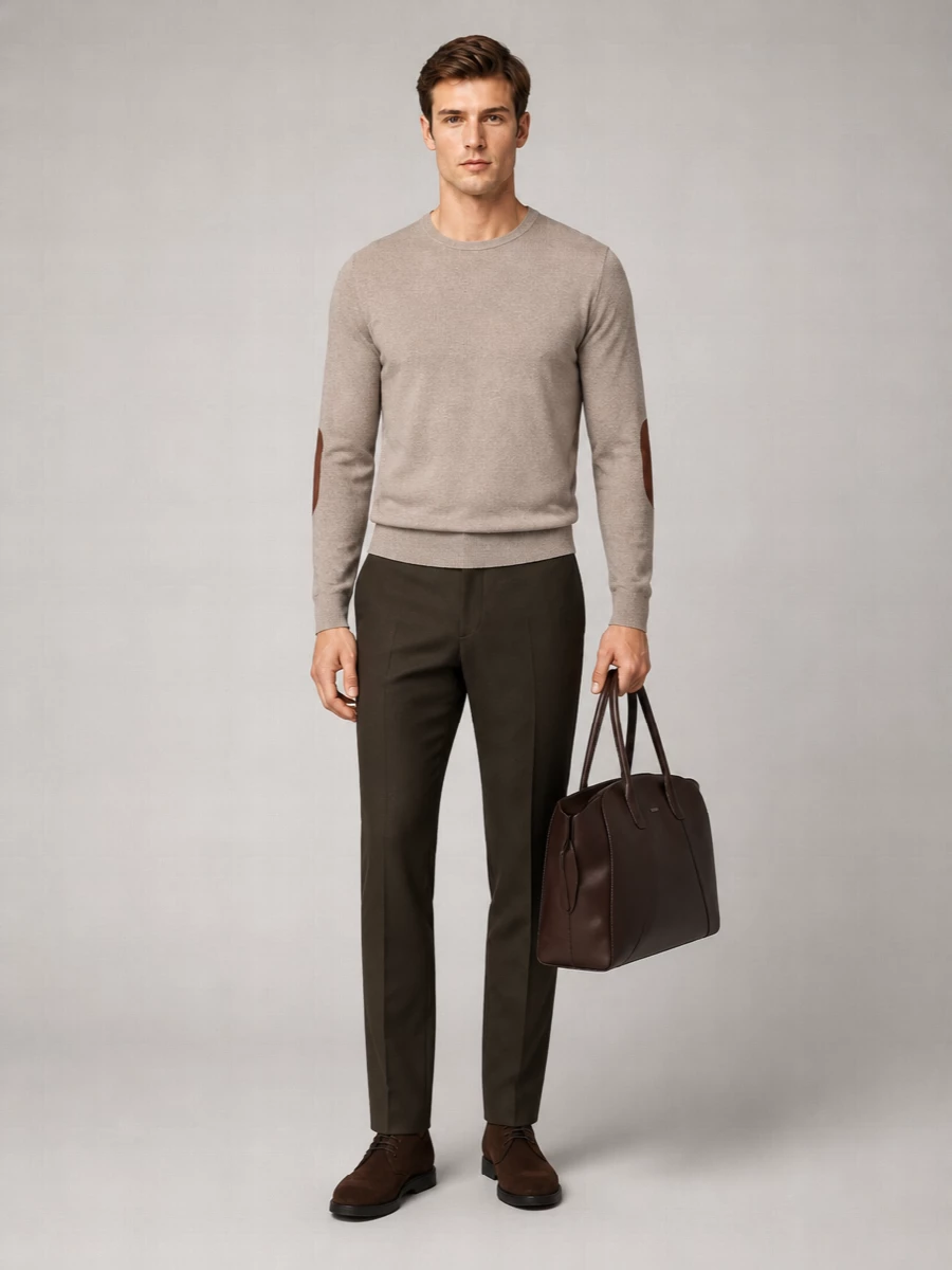 Emporio Armani Leather Briefcase